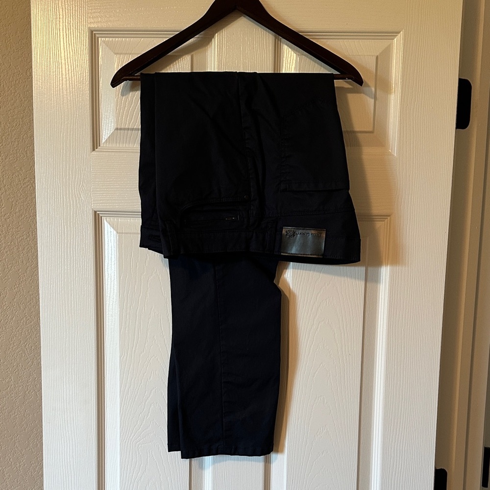 English Laundry Men's Navy Dress Pants